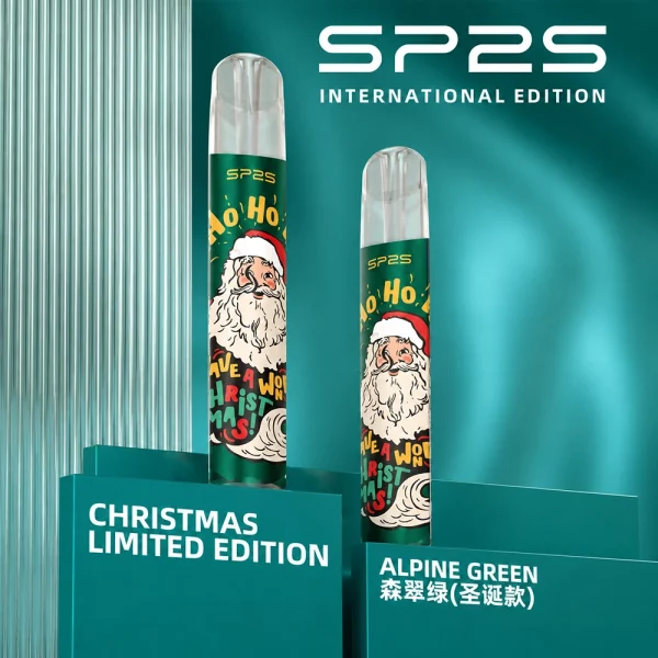 思博瑞-SP2S-聖誕系列-鈦金屬-電子煙主機-森翠綠-1 思博瑞 SP2S 聖誕系列 鈦金屬 電子煙主機 森翠綠